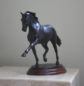 Breathtaking 2, Horse sculpture of dressage horse
