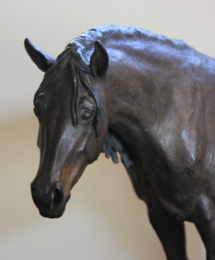 Pferd Skulptur von Inhaber Auftrag: Maggie