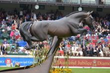 Hickstead Statue - Spruce Meadows