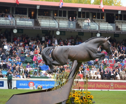 Hickstead statue - Spruce Meadows