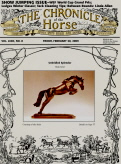 Chronicle of the Horse Cover : Unbridled Splendor 